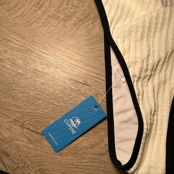 Cupshe White Ribbed Bikini Bottoms - Picture 8 of 8